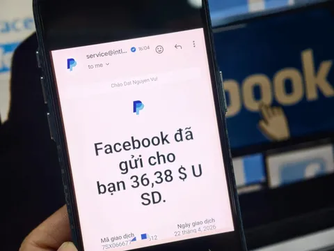 Facebook bắt đầu trả tiền cho người Việt