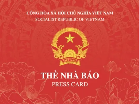 Bộ Văn hóa, Thể thao và Du lịch công bố mẫu thẻ nhà báo 2026