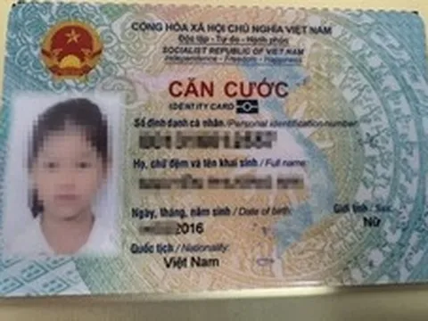 Công an cảnh báo quan trọng liên quan đến thẻ căn cước