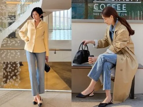 Không chỉ có giày cao gót, 4 kiểu này giúp nàng công sở tôn dáng lại ghi điểm thanh lịch tuyệt đối
