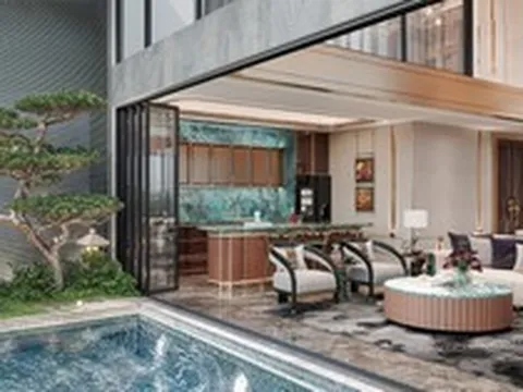 Hiếm thấy trên thị trường: Một dự án Sunshine có đến 100% Sky Villas có bể bơi, sân vườn và thang máy riêng