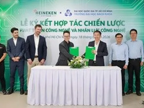 HEINEKEN Việt Nam và Trường Đại học Bách Khoa TPHCM hợp tác phát triển công nghệ và nhân lực chất lượng cao