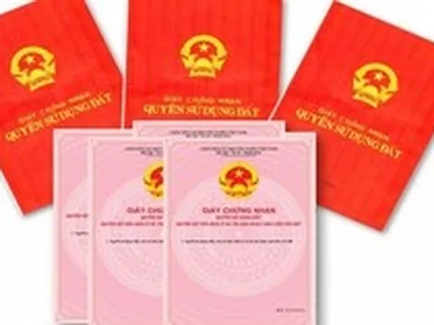 Thông tin quan trọng tất cả người dân đang sở hữu sổ đỏ cần biết