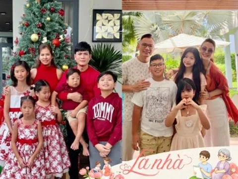 3 gia đình showbiz Việt càng đông con càng "nhiều lộc", bé nào cũng xinh xắn, dễ thương, bố mẹ giàu sang phú quý