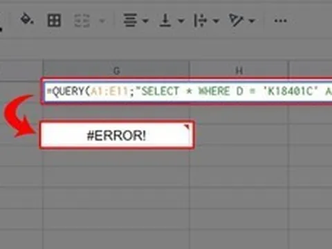 Tạm biệt nỗi ám ảnh "#ERROR!": Google Sheets có "bảo bối" AI giúp bạn sửa lỗi công thức chỉ trong tích tắc