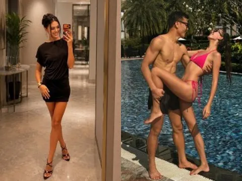 Gái Tây 10X có mẹ như hoa hậu trúng "tiếng sét ái tình" thủ môn Thanh Hoá lương 2 tỷ/năm, sinh quý tử xong đẹp nõn nà