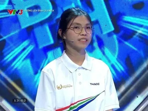 Thí sinh Đường lên đỉnh Olympia là thủ khoa