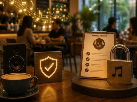 Cách tính phí bản quyền âm nhạc cho các quán cà phê, nhà hàng, áp dụng từ ngày 1/7