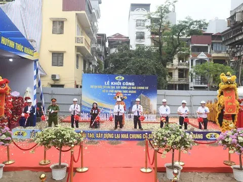 Khởi công cải tạo, xây dựng lại chung cư 51 Huỳnh Thúc Kháng