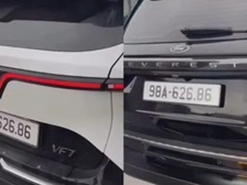 Gắn biển số ‘phát lộc’ giả, tài xế bị phạt 40 triệu đồng
