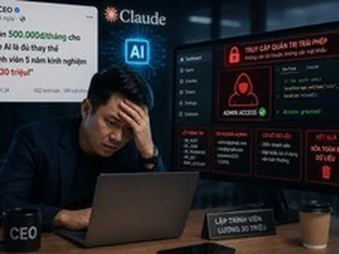 CEO Việt khoe dùng Claude AI giá 500.000 đồng thay lập trình viên lương 30 triệu và cái kết "đắng"