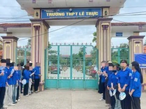 Nghi vấn tiêu cực tại điểm thi ở Quảng Trị: Hiệu trưởng trường Lê Trực nói gì?
