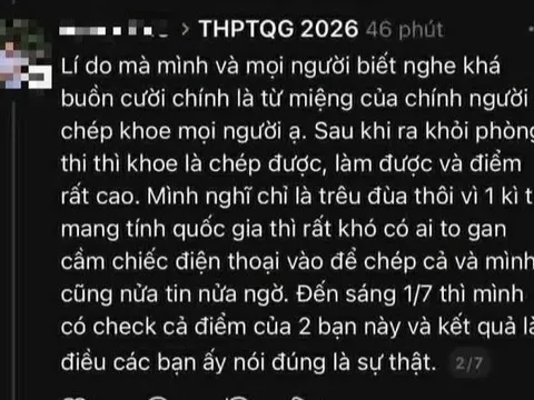 Xác minh vụ thí sinh thi thử 3,6-6,5 điểm, thi tốt nghiệp được 9