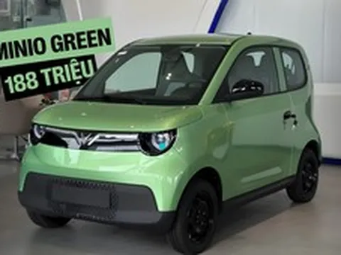 VinFast Minio Green giảm còn 188 triệu đồng: Giá ngang VF 2 nhưng có tính năng sạc chậm, khách mua giá cũ được tặng 70 triệu