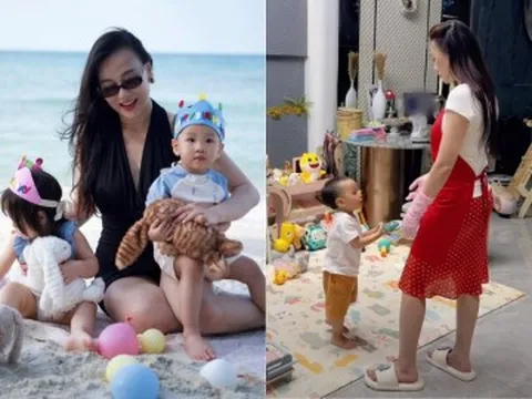 Cặp song sinh giành đồ chơi, Phương Oanh lập tức vào vai phản diện, chỉ 3 giây mà ai cũng tấm tắc