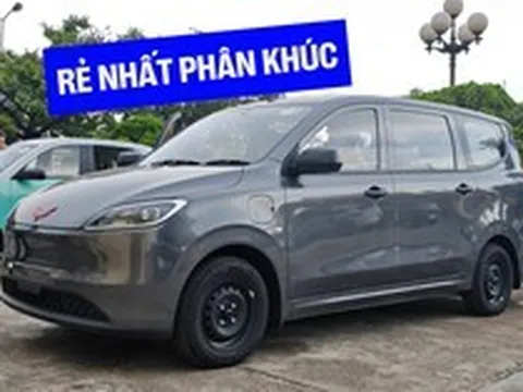 MPV điện Wuling Grango mở bán tại Việt Nam: Xe 7 chỗ giá 499 triệu đồng, sạc đầy đi khoảng 300 km, hỗ trợ sạc nhanh DC 50 kW