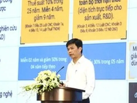 Công nghệ chiến lược được hưởng nhiều cơ chế ưu đãi, đặc biệt chưa từng có