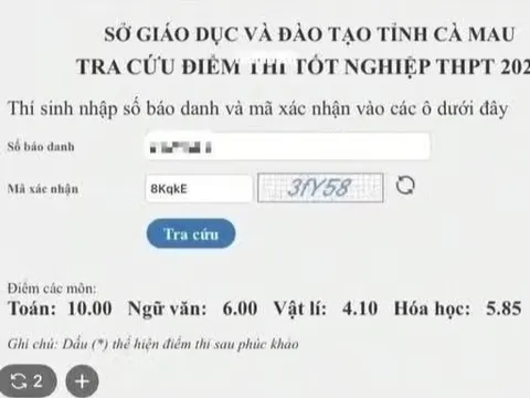 Vụ phản ánh gian lận ở Cà Mau: Học sinh thừa nhận dùng điện thoại