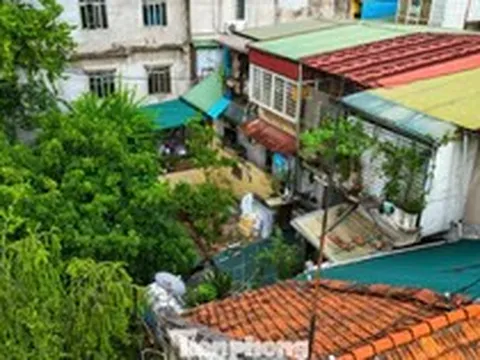 Bên trong khu tập thể Trương Định sau hơn 50 năm sử dụng
