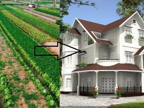 Xây nhà trên đất nông nghiệp, làm thế nào chuyển mục đích sang đất ở?
