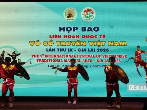 16 đoàn võ thuật quốc tế tham gia Liên hoan quốc tế võ cổ truyền Việt Nam lần IX
