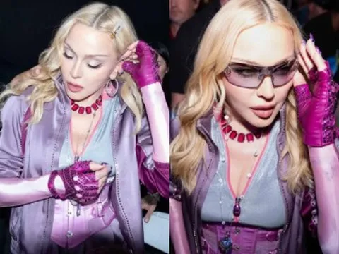 Layout makeup giúp Madonna tỏa sáng ở tuổi 67