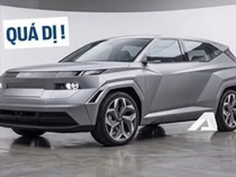 Hyundai Kona đời mới xuất hiện với nhiều đường nét thiết kế dị, nội thất cũng sẽ khác biệt hoàn toàn, thêm động cơ hybrid có V2L, AWD