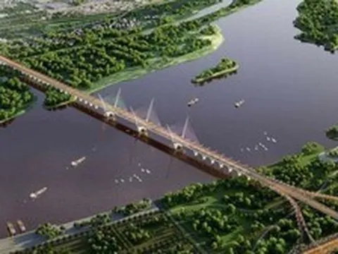 Nhận "lệnh" hoàn thành trong 24 tháng, siêu dự án vượt sông Hồng gần 20.000 tỷ đồng, nối Tây Hồ với Đông Anh có tiến độ ra sao?