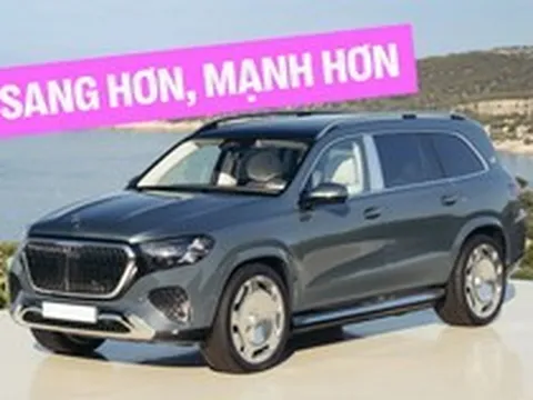 Mercedes-Maybach GLS 2027 ra mắt: Lần đầu dùng V8 hybrid, mạnh 603 mã lực, chế độ 'nhún' thoát lầy