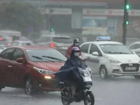 Từ chiều tối nay, miền Bắc bước vào đợt mưa lớn diện rộng
