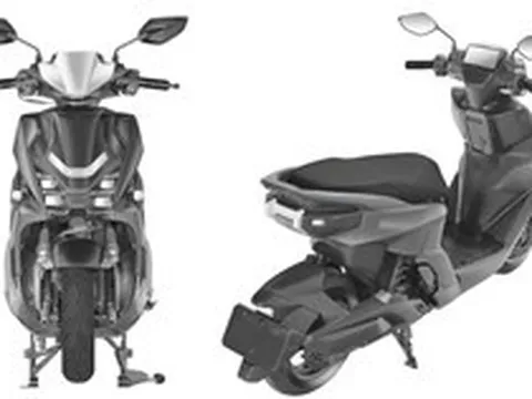Rò rỉ xe tay ga điện hoàn toàn mới của Yamaha quyết tâm đe dọa Honda CUV e: nhờ thiết kế cực ngầu và công nghệ đổi pin
