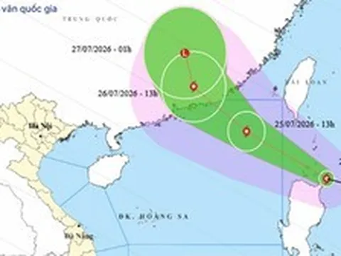 Bão Noul mạnh thêm, 9 tỉnh miền Bắc nguy cơ lũ quét và sạt lở