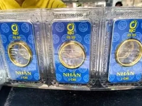 Giá vàng miếng SJC tăng 2 triệu đồng/lượng sau khi mất 7 triệu đồng