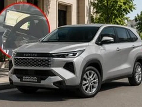 Toyota Innova Cross 2027 liên tục lộ diện: Nội thất lộ màn hình lớn hơn, ngoại hình hứa hẹn lấy cảm hứng từ Hilux