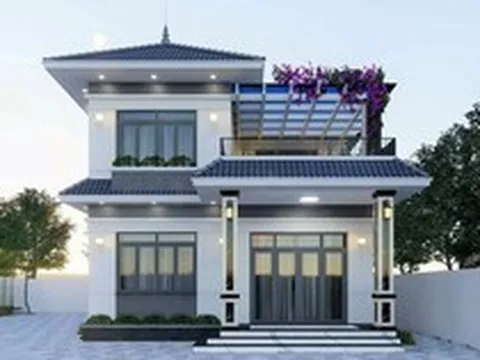 Chi phí xây nhà 2 tầng mái Nhật 100m² bao nhiêu?