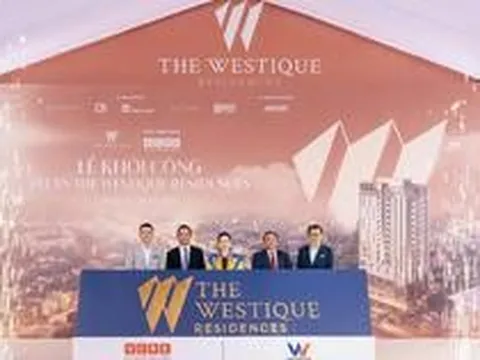 VCRE khởi công The Westique Residences: Tín hiệu mới cho dòng căn hộ boutique khu Tây