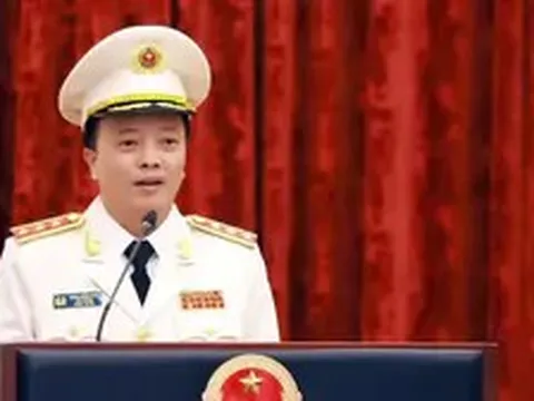 Thứ trưởng Bộ Công an Đặng Hồng Đức được thăng cấp bậc hàm Thượng tướng