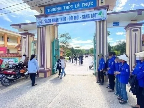 Gian lận thi ở Quảng Trị: Hủy kết quả thi của con hiệu trưởng