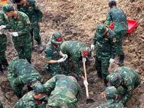 Thêm 15 hài cốt liệt sĩ được tìm thấy tại Công viên Lê Thị Riêng