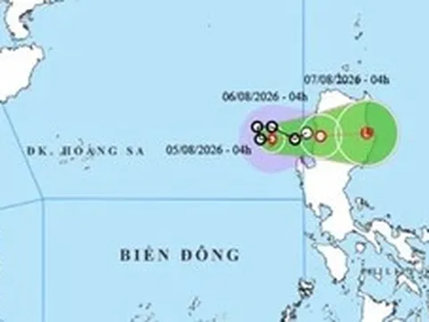 Bão số 3 vừa hình thành trên Biển Đông
