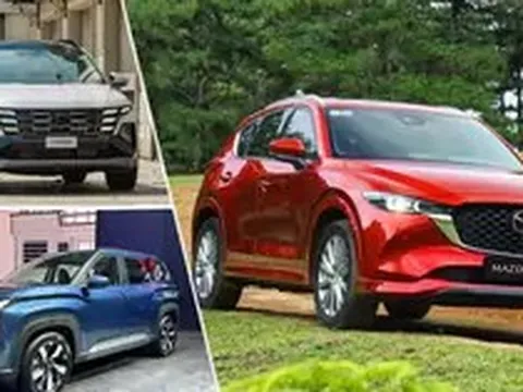 Loạt SUV cỡ C đua giảm giá: Mazda CX-5 giá ngang xe hạng dưới