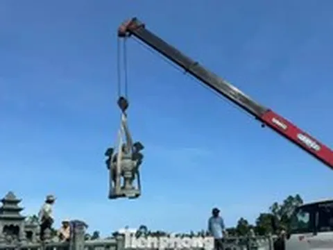 Vụ lăng mộ khủng xây trên đất trồng cây: Tháo dỡ toàn bộ công trình vi phạm
