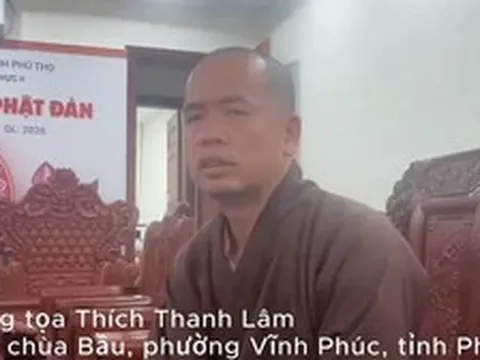 Thượng tọa Thích Thanh Lâm nói gì về việc bé trai bị đánh như thời trung cổ tại chùa?