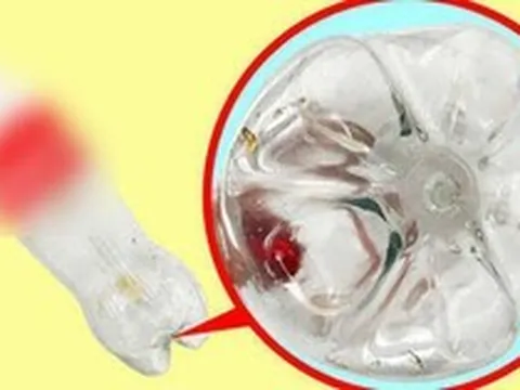 Vì sao đáy chai nước luôn lồi lõm kỳ lạ? Hóa ra không phải để trang trí