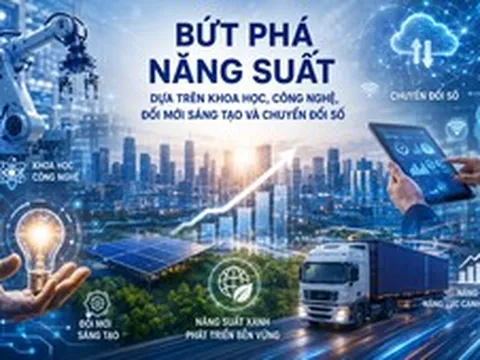Bứt phá năng suất dựa trên khoa học, công nghệ, đổi mới sáng tạo và chuyển đổi số