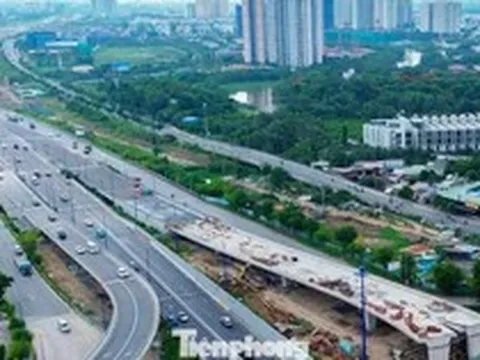 Toàn cảnh nút giao hơn 3.400 tỷ đồng ở TPHCM đang vướng mặt bằng