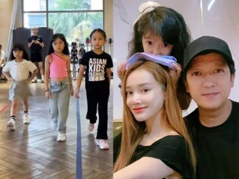 Con gái Trường Giang - Nhã Phương học mẫu nhí cùng cặp song sinh nhà Vân Trang, 3 nhóc tỳ thần thái chuyên nghiệp