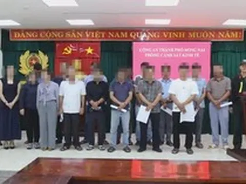 Hơn 7.000 doanh nghiệp liên quan các đường dây mua bán hóa đơn ở Đồng Nai