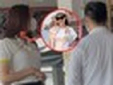 Bắt gặp Hoa hậu Việt và thiếu gia che chắn kín bưng, cùng nhau đi chợ quê