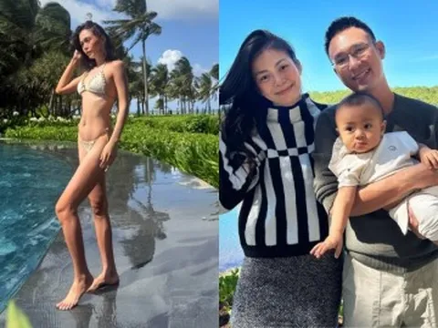 Mỹ nhân từng sống cảnh 7 người ở trong căn nhà cấp 4 chật chội, nay diện bikini nóng bỏng, khoe chân 1m1